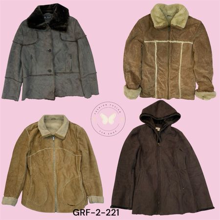 Cozy Fur Jacket with Full Lining – Soft Winter Outerwear (GRF-2-221)
