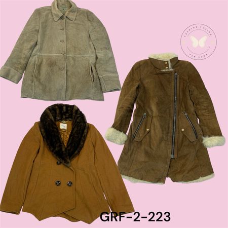 Hooded Fur Jacket for Women – Warm Casual Winter Coat (GRF-2-223)