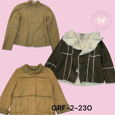 Soft Faux Fur Cropped Jacket – Glam Winter Layer  (GRF-2-230)