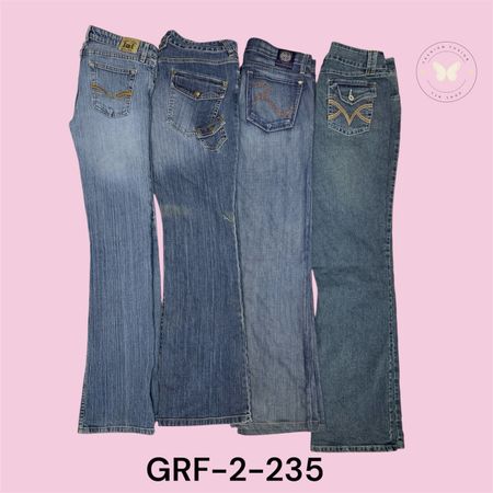 Modern Y2K Denim – Perfect for Streetwear & Casual Outfits  (GRF-2-235)