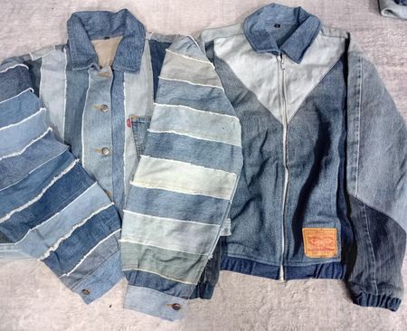 CR6693 Upcycled Levi’s Jackets