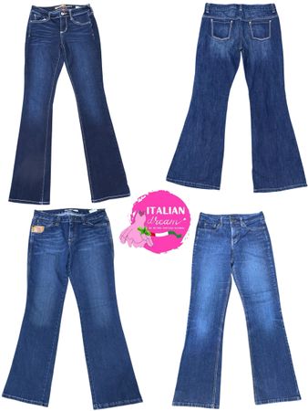 calças flare premium y2k