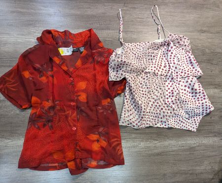 3957 - Y2K Style Blouses