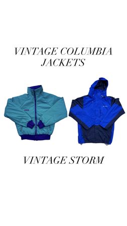 Vintage Columbia Shell Jackets