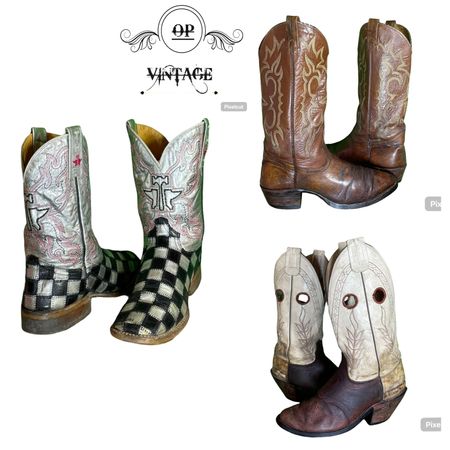 Op vintage 272 Top Famous Branded Cowboy Boots