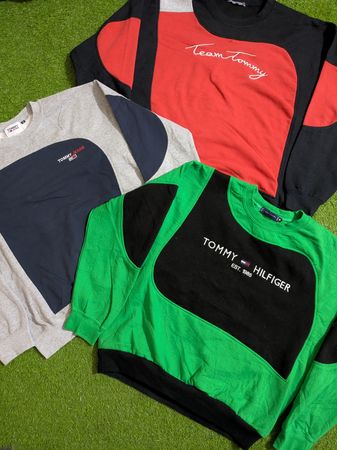 Upcycle tommy Hilfiger Mixed sweatshirt