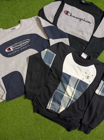 Upcycle champion sweatshirt