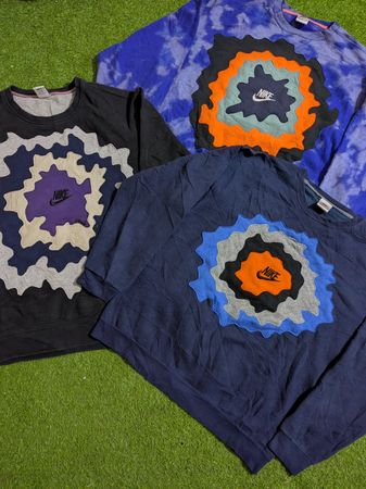Upcycle Nike Patchwork Sweatshirt