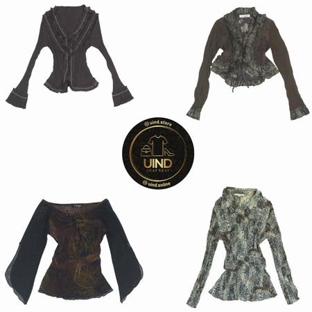 Y2K Grunge Madness Tops