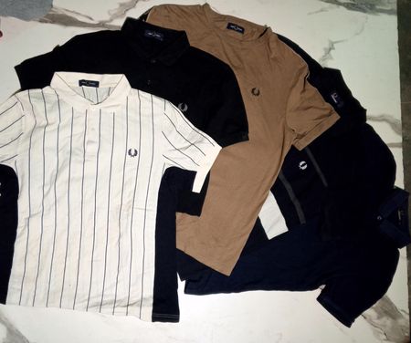 Authentic primum Fred Perry t-shirt 28 pcs bundle VH-0070