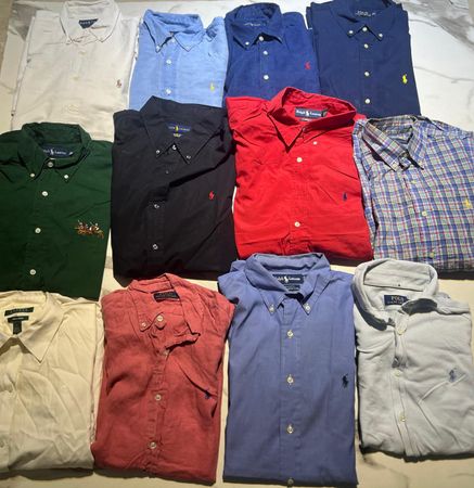 Authentic primum polo Ralph Lauren Cotton shirt VH-0078