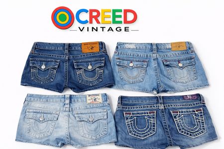 CR6716 Upcycled True Religion Röcke