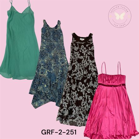 Abito in poliestere stampato casual – Traspirante e facile da indossare (GRF-2-251)