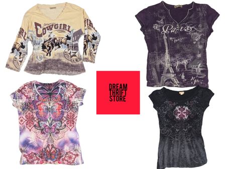 DESIGNER PRINT BABY TEE'S (BRANDS INCULOADED) bebe, Harley Davidson, Pink, etc