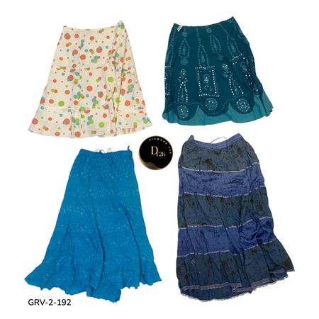 Y2K Babe Cotton Blend Skirt – Simple, Stylish, Soft (GRV-2-192)