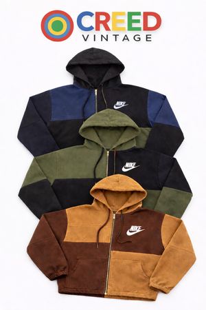 CR1364   Upcycled Colorblock Street Zip Hoodie