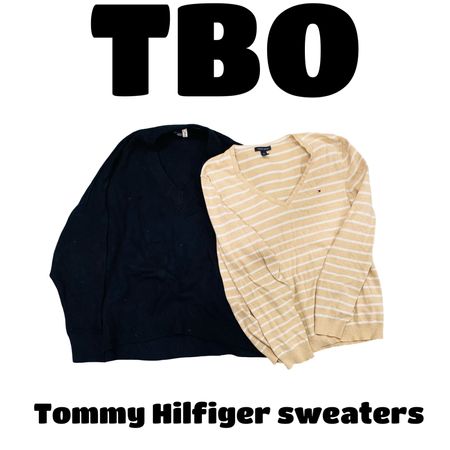 Mix branded sweaters