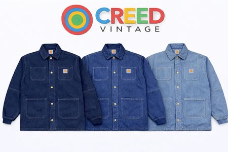 CR1369 Jaqueta Botão Upcycled Carhartt