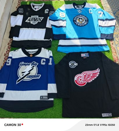 NFL, NHL, NBA, MLB, Jersey (50) pcs
