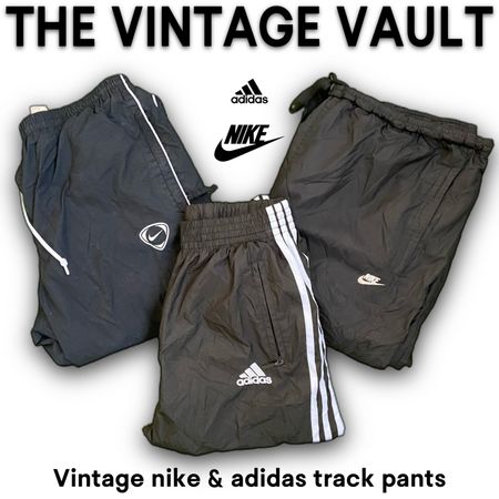 Vintage Nike & Adidas Track pants