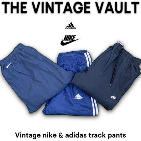 Vinatage Nike & Adidas Track pants