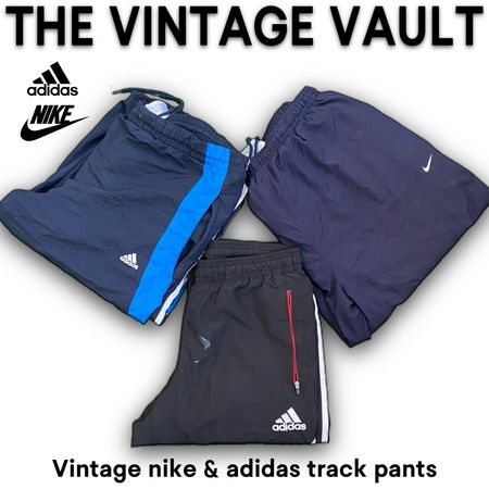 Vintage Nike & Adidas Track pants