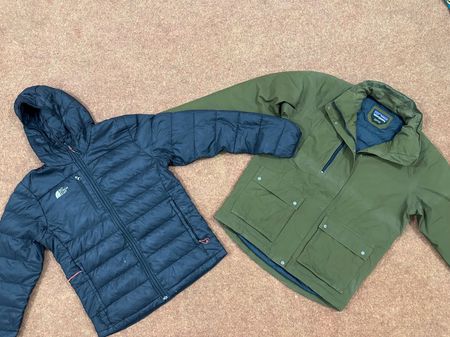 Classic mix puffer jackets