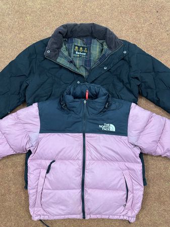 BARBOUR and other puffer jackets
