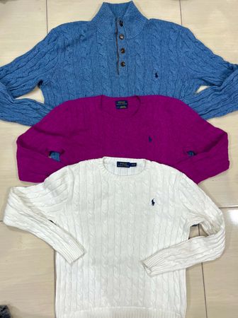 Ralph Lauren cable knits