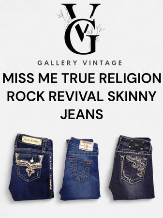 「MISS ME TRUE RELIGION ROCK REVIVAL スキニージーンズ」