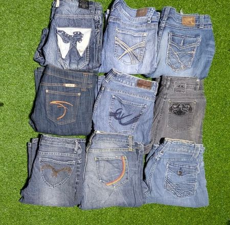 WALLFLOWER AND OTHER MIX BRANDS JEANS (B 010)