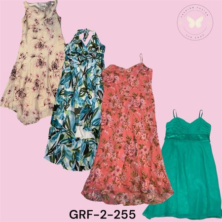 Women’s Printed Poly Dress – Soft Fabric, Everyday Chic (GRF-2-255)