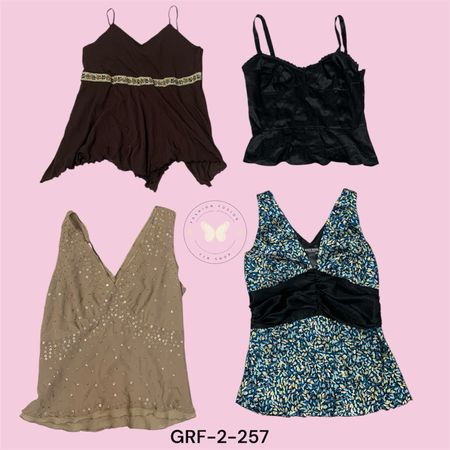 Blend Floral Print Blouse – Round Neck, Festive & Party Wear  (GRF-2-257)