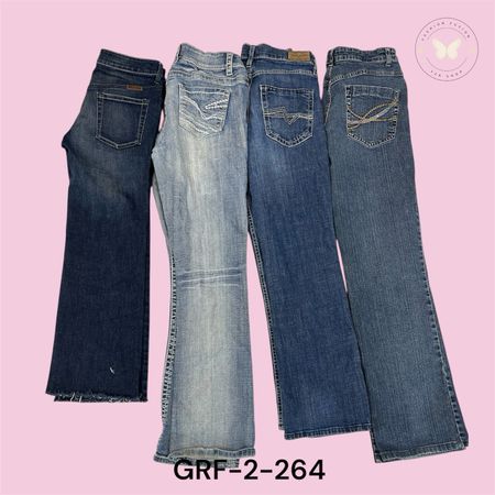 Modern Straight Leg Jeans – Classic Blue Wash (GRF-2-264)