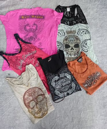 CR6771 Y2K Harley Baby Tees
