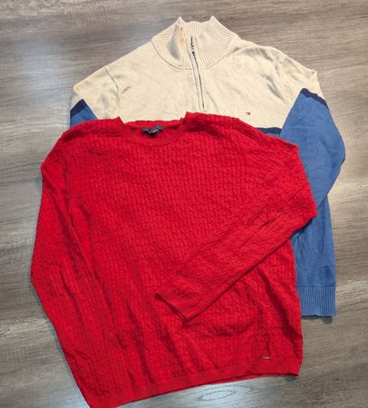 4008 - Tommy Hilfiger Sweaters, Sweatshirt, ¼ Zip
