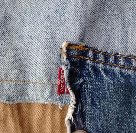 CR6788  Upcycled Levi’s Jackets