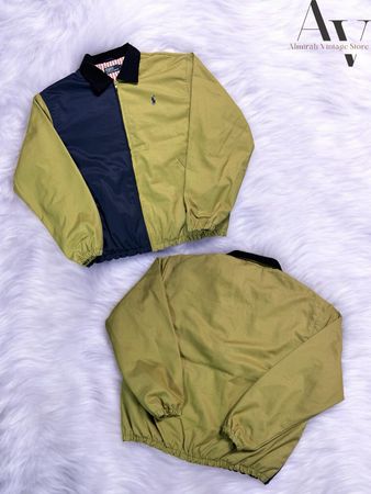 Ralph lauren upcycle harrington jacket