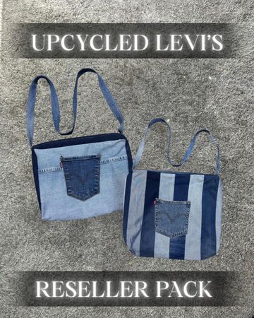 Pacote de Revendedor de Bolsas de Denim Levi’s Upcycle