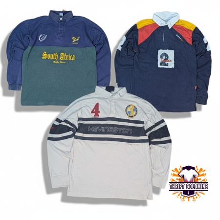 Premium unbranded rugby shirt