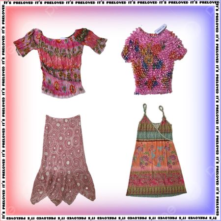 Pretty Weel Bundle - tops, dresses and skirts (SS-2037)