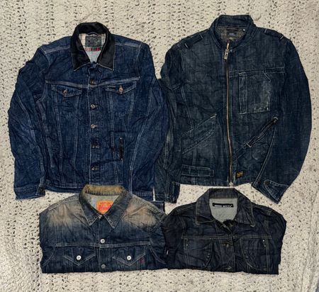 Jaquetas da marca Denim Mix 13 peças
