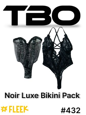 Noir Luxe bikini Pack #432