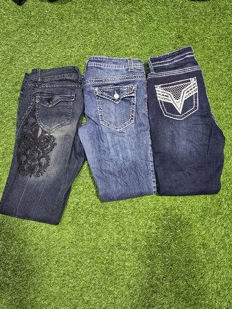 Y2K Embellished / Embroidery Flare/Bootcut jeans