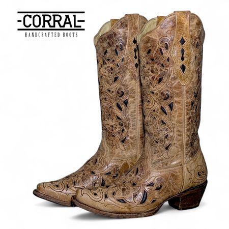 SA#438 Vintage Cowboy Boots - Corral, Lucchese and more
