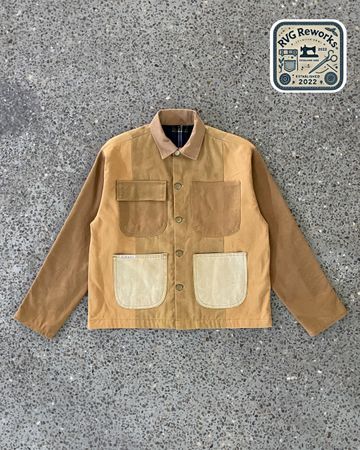 Upcycled Chore Pocket Workwear Jacket