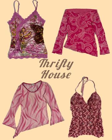 Cyber Barbie Core Y2k Tops(TH/246)