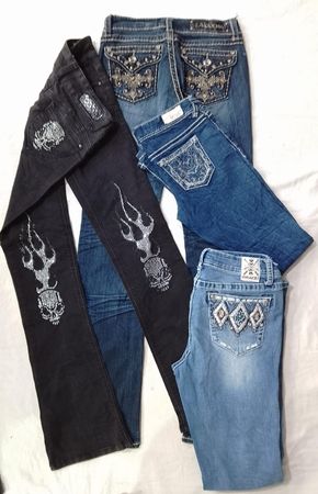 CR6807 Y2K Flare Jeans