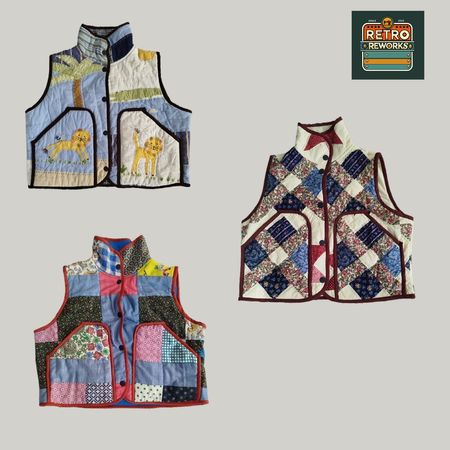 Upcycled Quilt Vest