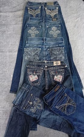 CR6800 Y2K Flare Jeans